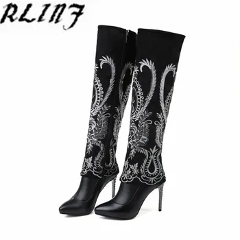 

RLINF Celebrity Style with High Heeled Knee Boots