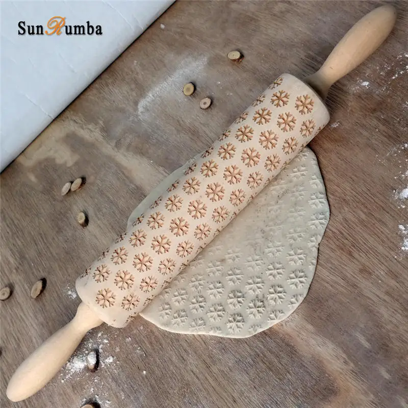 wood rolling pin MUW-250-05