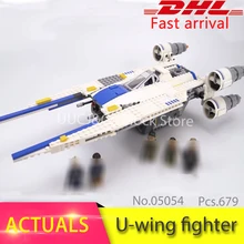 HOT 05054 679Pcs Rebel U Wing Fighter Model Building Blocks Set Bricks Educational font b Toys