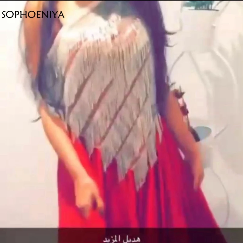 

New Arrival One shoulder muslim evening dress 2019 Dubai Arabic evening dresses Long Party dress vestido de festa longo