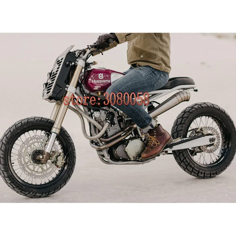 MP Flared tube 51MM Universal Modified Motorcycle Exhaust Pipe