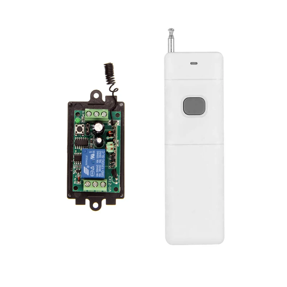 3000M Long Range DC 9V 12V 24V 1 CH 1CH RF Wireless Remote Control Switch System