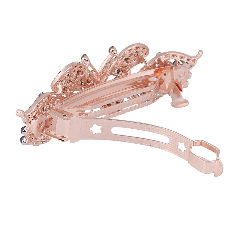 EASYA Новая мода бабочка заколки Свадебный венок Jewelry Для женщин Кристалл Шпилька для волос в виде бабочки Заколки для волос