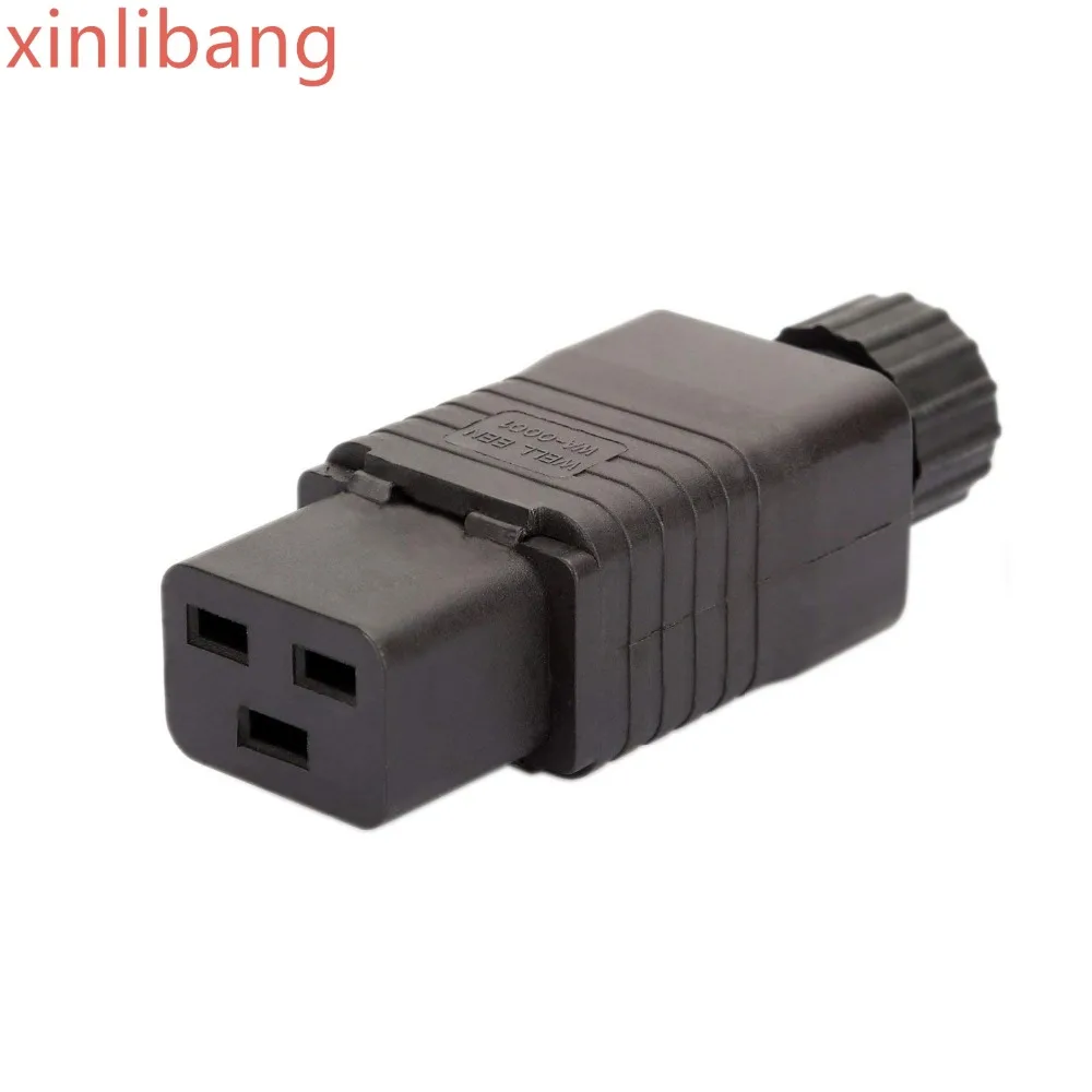 

IEC 320 C19 Female AC Socket, EN 60320 C19 16A 250V 20A/125V AC Power Connector,IEC C19 Rewirable DIY Socket