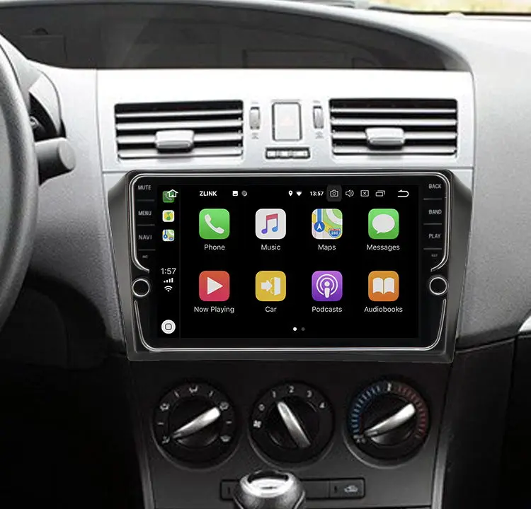 

9 " Android 8.1 4 RAM 64 ROM Car GPS Navigation Radio Multimedia Player For Mazda 3 2006-2012 Support Bluetooth wifi 4G Network