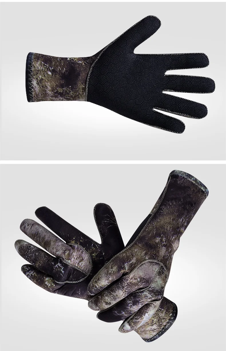 Профессиональный 3 мм неопрена подводное плавание перчатки Для мужчин Anti Scratch Медузы зимние теплые перчатки Лыжный Спорт Дайвинг Подводная