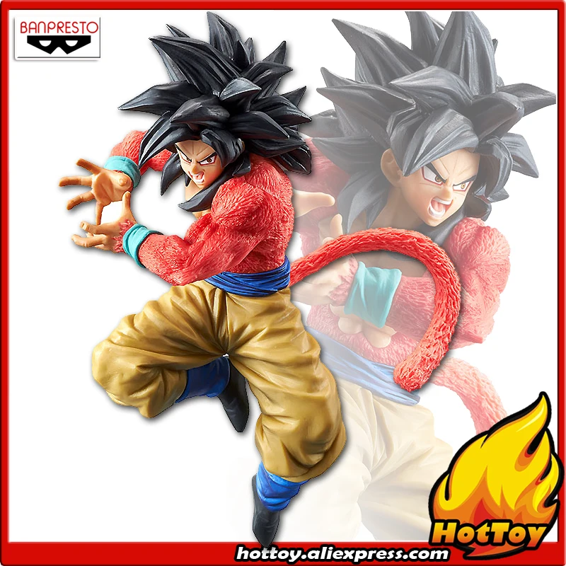 Banpresto Коллекционная Фигурка-Super Saiyan 4 Son Goku Ten Times Kamehameha из "Жемчуг дракона gt"