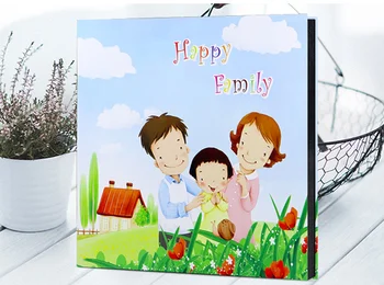

Big Capcity 18 inch Photo Album Baby Family Scrapbook Albums Beautiful Arts High Quality Handmade DIY Birthday Gift 19