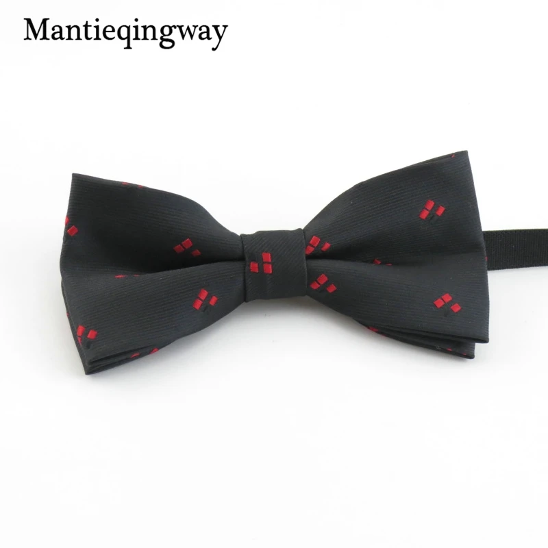 Mantieqingway/высокое качество галстук бабочка для детей из полиэстера мальчиков