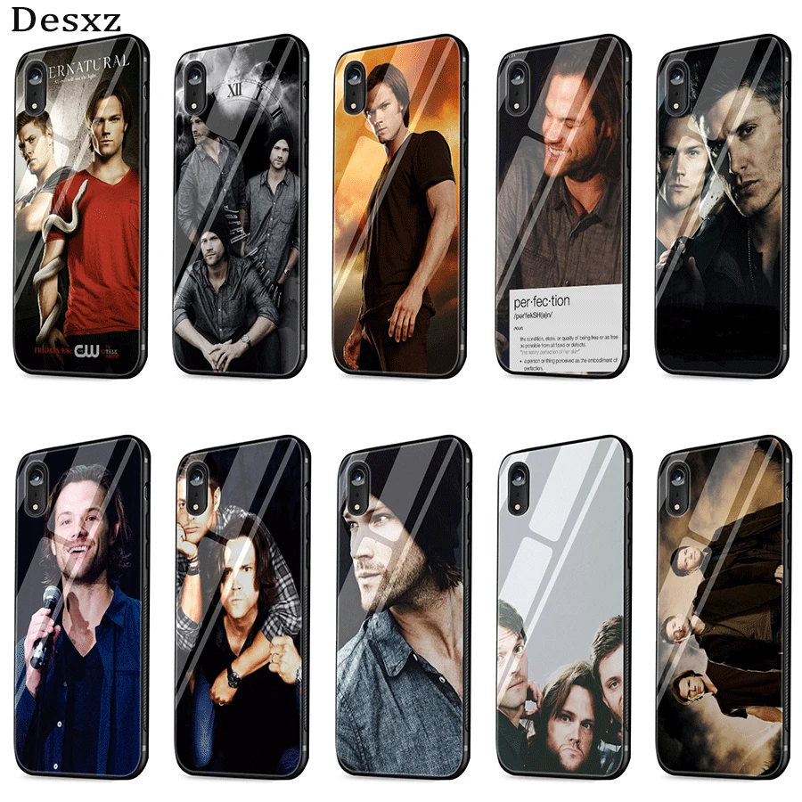 Чехол из закаленного стекла Supernatural Jared Padalecki для iPhone X XS XR Max 6 6s 7 8 Plus 5 5S SE | Мобильные