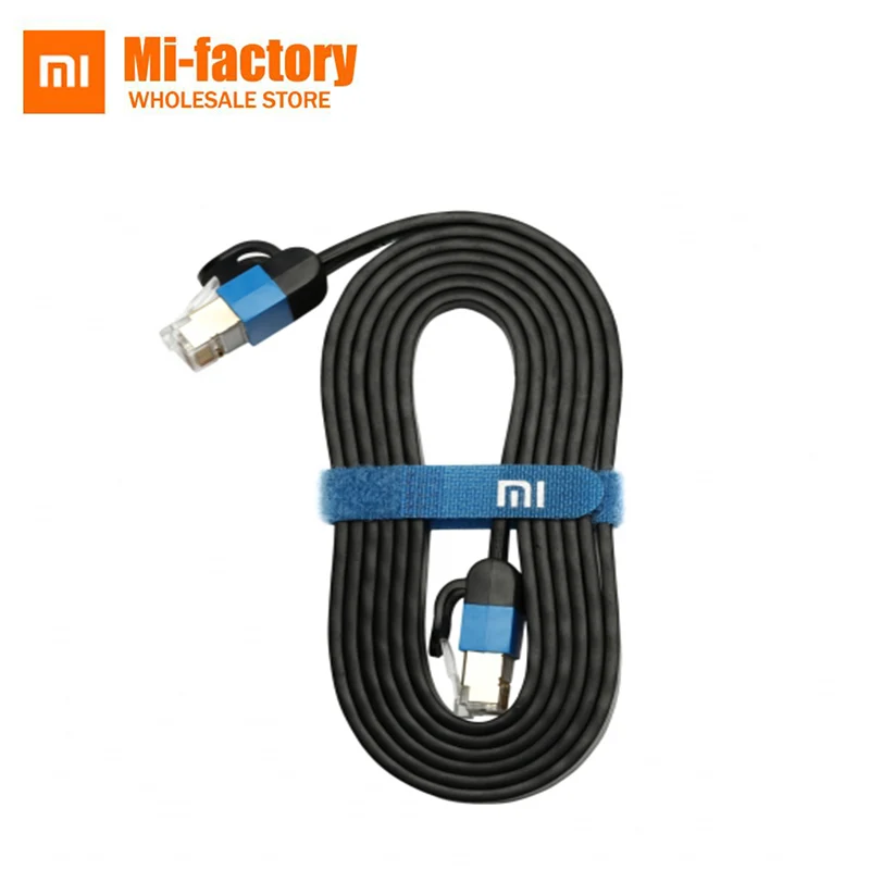 

Xiaomi Ethernet LAN Cable 1000Mbps Millet 0.5m 1m 3m Gigabit Six Patch Networking Cable 24K Gold Plated Crystal Head Kilomega