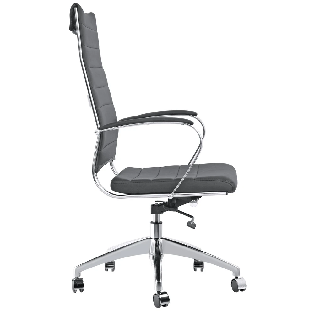 Fine Mod Imports Sopada Conference Office Chair High Back, Black (1)