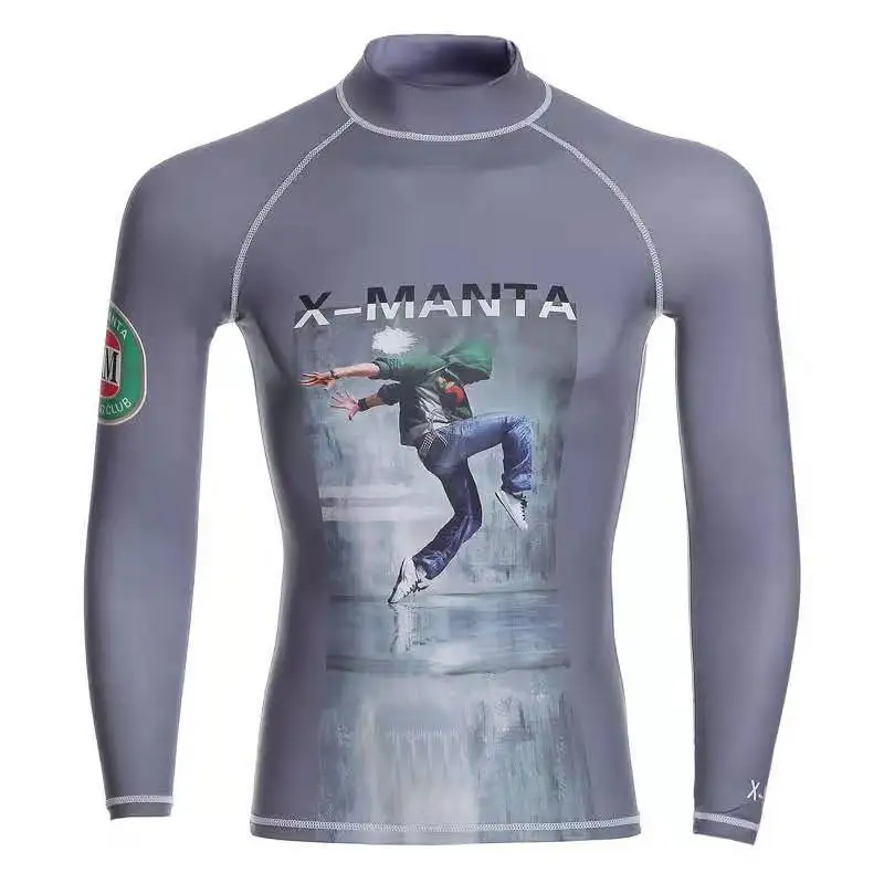Lycra UPF 50+ Rash Guards For Men Body Suits Snorkeling Diving Jacket Skin Anti-UV Wear Surfing Sports Clothes Lycra UPF 50+ Rash Guards For Men Body Suits Snorkeling Diving Jacket Skin Anti-UV Wear Surfing Sports Clothes