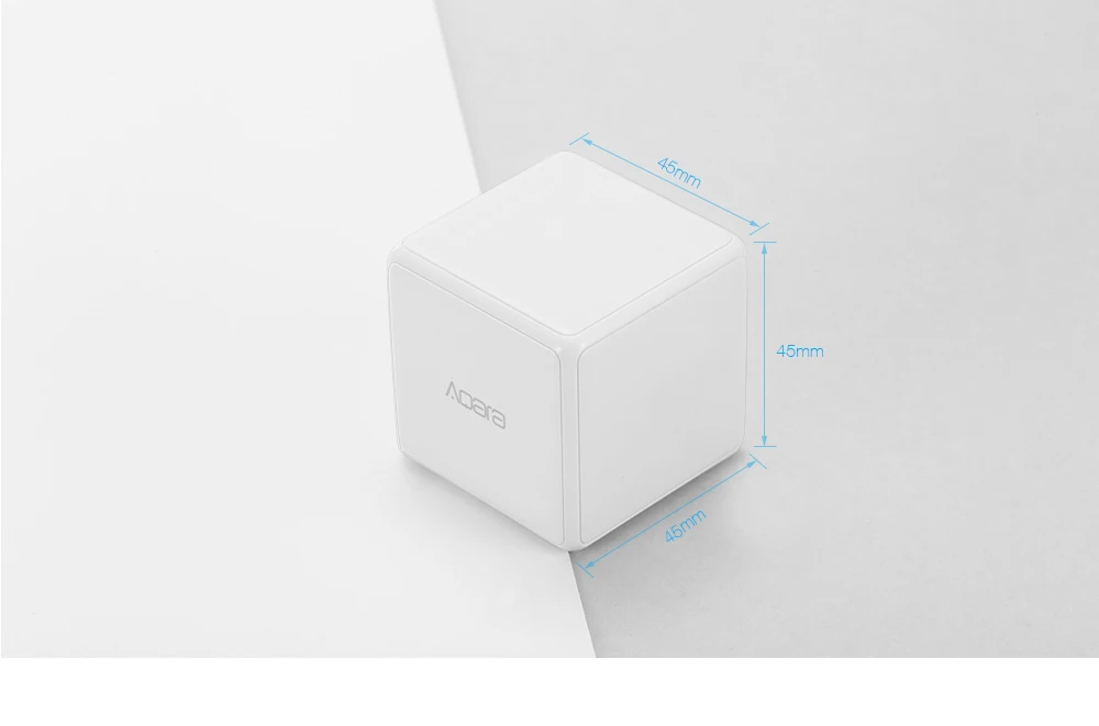 Aqara Magic Cube контроллер smart Zigbee версия управляется шестью мерами для умного дома устройство работает с mi Home app