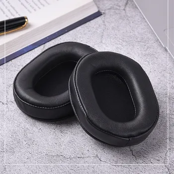 Replacement Sheep Leather Foam Ear Pads Cushions for Audio-Technica ATH-MSR7 ATH-M50x for SONY MDR-7506 MDR-V6 9.17 ear covers ear pads for sony mdr nc60 mdr nc60 headphone replacement earpads ear cushions