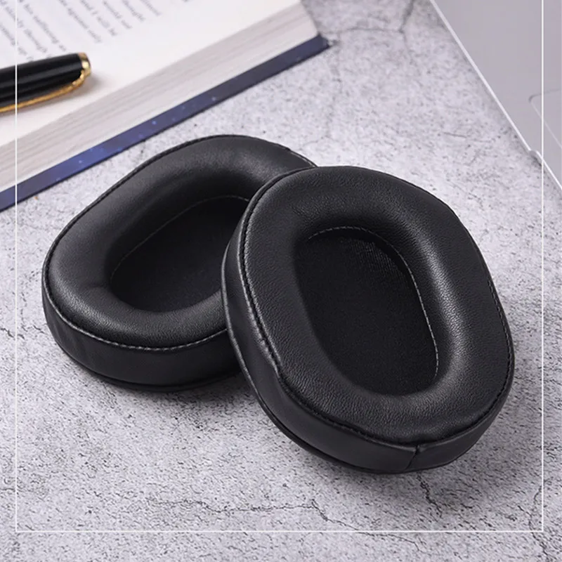 Цена Замена овечья кожа пена амбушюры подушки для Audio Technica ATH MSR7 ATH M50x для SONY MDR 7506 MDR V6 9,17
