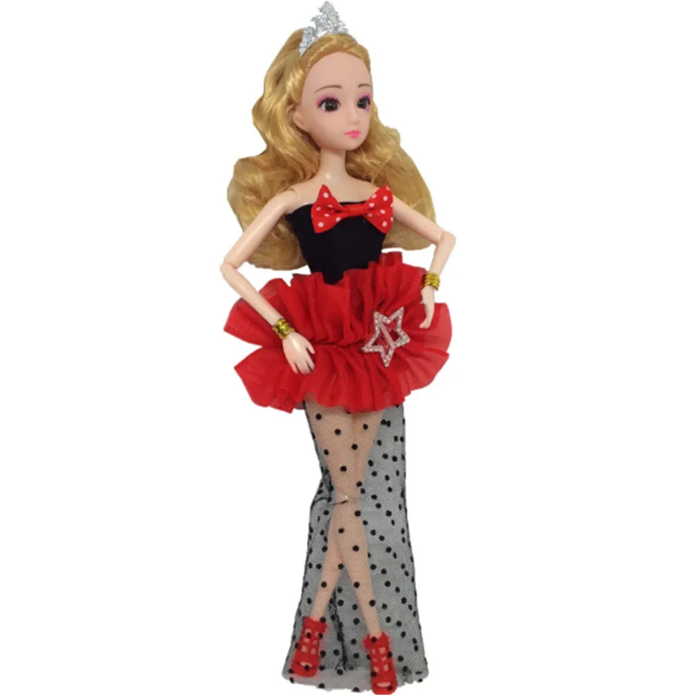 1 шт. для куклы Барби детский подарок ручной работы свадебное платье для дьявола кукла королева вечерние платья одежда наряды