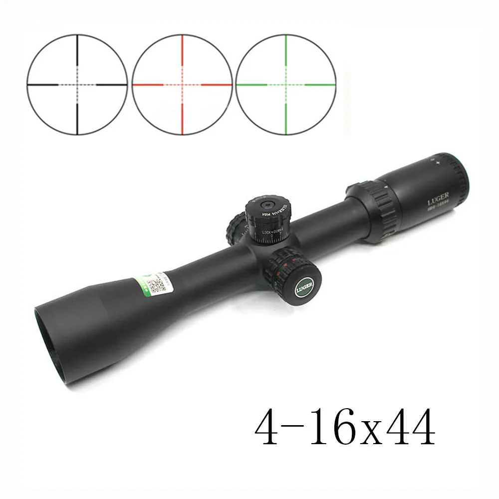

Telescopic Sight 4-16X44 FFP Side Parallax Focus Adjust Elevation Wind Locking Rear Sight Hunting Scope Sniper Optic Sight