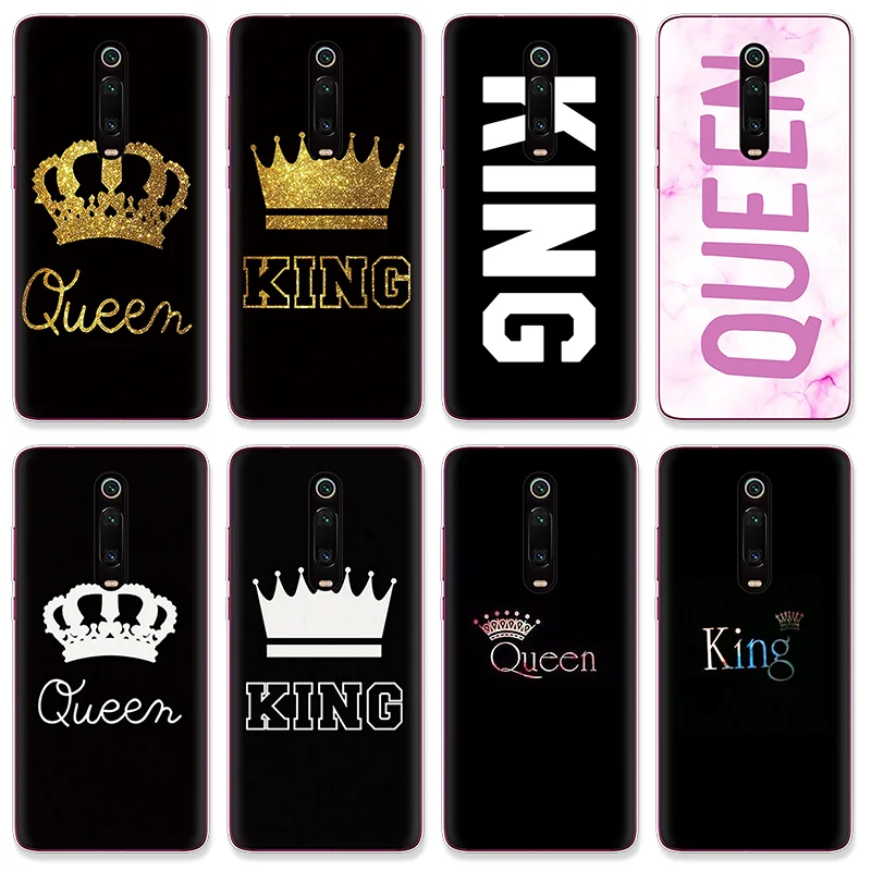 

King Queen Patterned Cover For Xiaomi Redmi K20 Pro K 20 K20pro Soft Transparent Silicone Phone Case For Xiaomi Mi 9T Pro Fundas