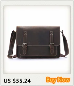 High Quality genuine leather messenger bag