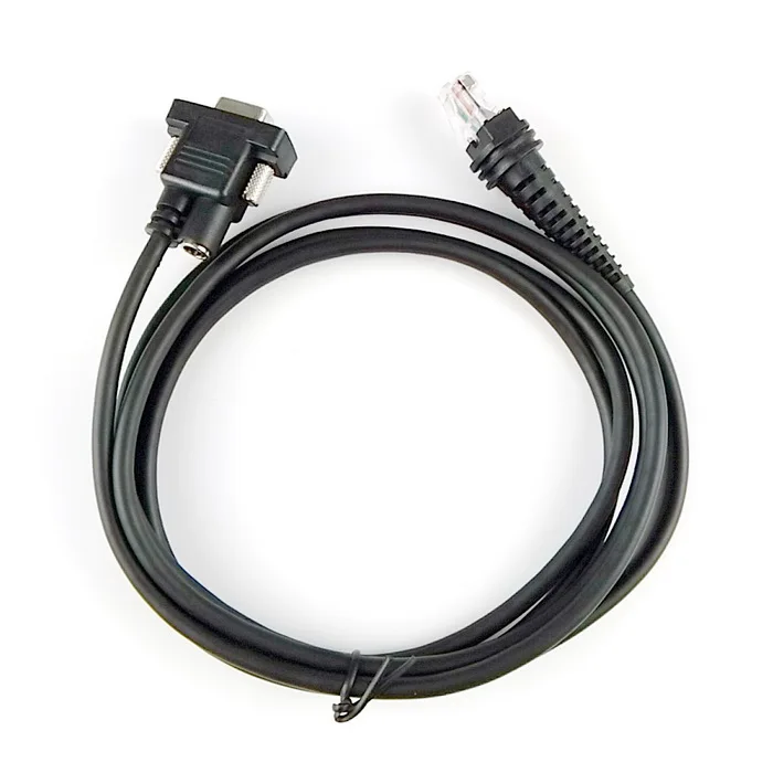 Сканер штрих кода RS232 кабель 2 м (7 футов) для HHP 1900g Hyperion 1300g Xenon 1900/1902 Voyager 1250g/1200g PACK E