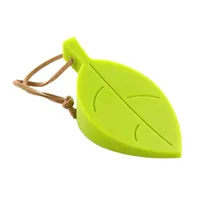 1PCS Cute Cartoon Leaf Style door stopper Silicon Doorstop safety for baby Home decoration 4 Colors