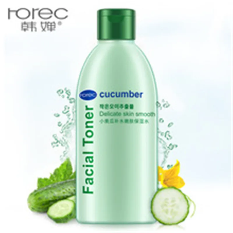 

HOREC Cucumber Extract Face Toner Makeup Water Smooth Facial Toner Lotion Oil Control Pore Moisturizing Skin Care Skin Whitening