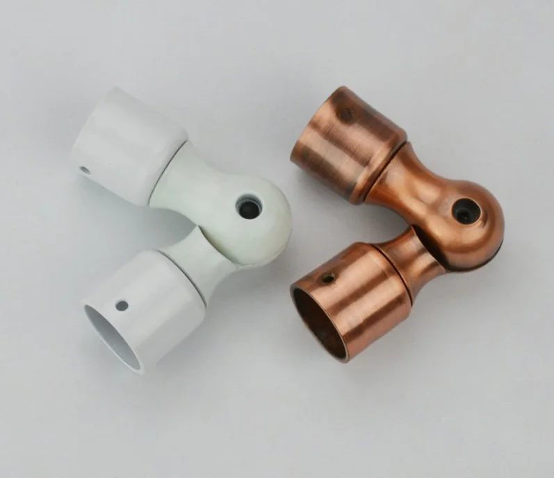High Quatily Curtain Rod Connector For Corner Window 1 Pcs 22mm