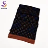 [BYSIFA] New Brand Business Men Scarves Fall Winter Fashion Male Long Silk Scarf Cravat Casual Black Men Neck Scarf 170*30cm ► Photo 2/5