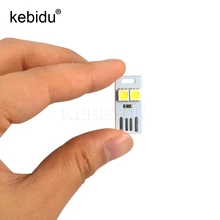 Kebidu USB 2,0 Корпус мини-лампочки 5 в 2 светодиодный s ноутбук компьютер ноутбук ПК кемпинг для Xiaomi POWER BANK светодиодный аварийный фонарь 50 шт