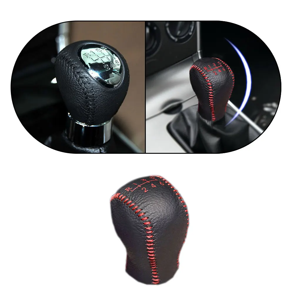 Автомобильный Шестерни чехол из искусственной кожи для Mazda 3 2006-2013 Mazda 6 2006-2013 Mazda Axela Mazda CX-3 чехол для рычага переключения передач