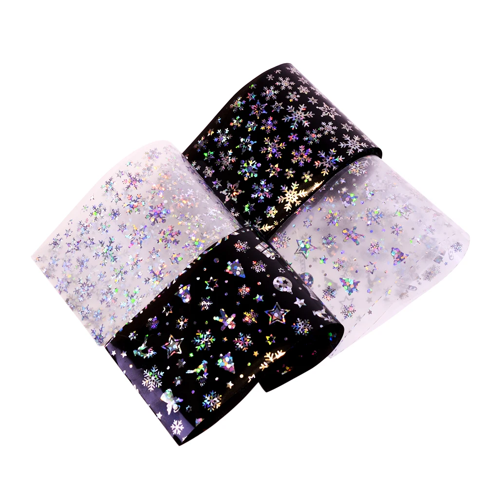 Nail Art Glitter Foil Stickers Decoration