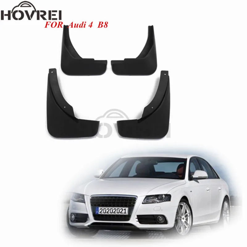 Для Audi A4 B8 2008- брызговики Брызговики Авто брызговик автомобильные аксессуары 2009 2010 2011 2012 2013