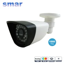 Smar Accueil Sécurité 1000tvl Surveillance Caméra 36 IR Infrarouge Led Avec 3.6mm Objectif Grand Intégré IR Cut Filtre