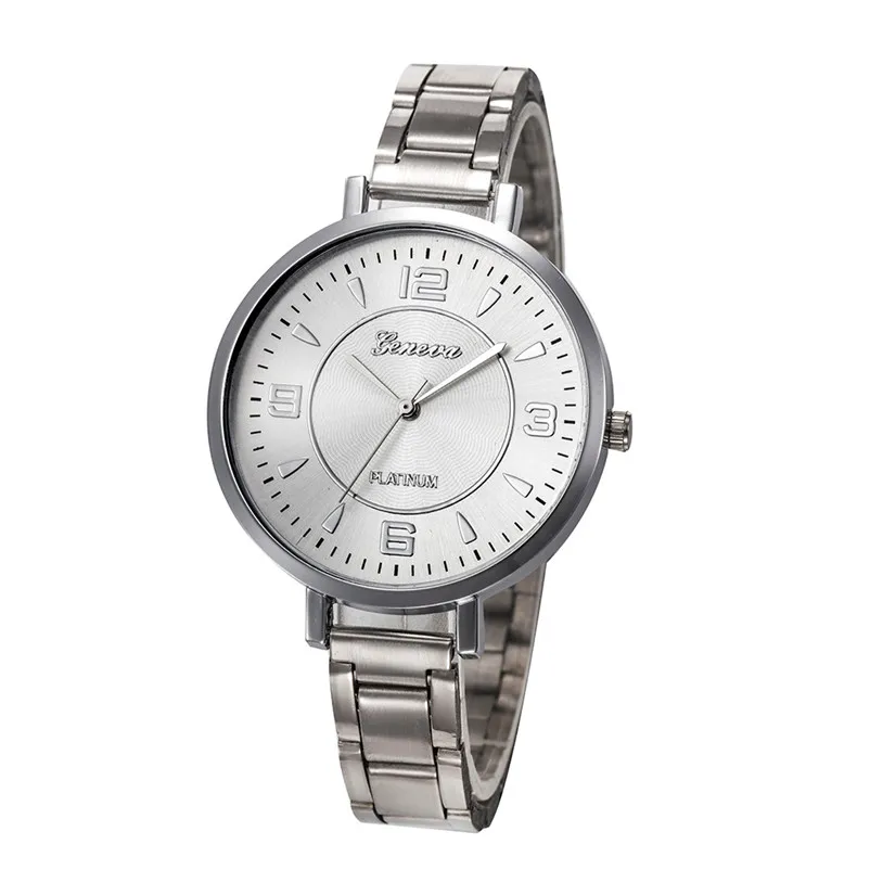 Women Watches Fashion Women Famous Brand Crystal Stainless Steel Analog Quartz Wrist Watch Bracele clock Montre femme 3M25#N (2)