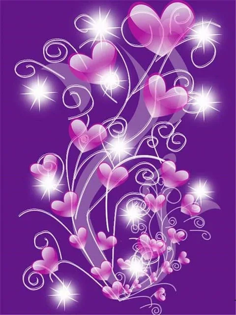 

5D Diamond Painting Crafts Bouquet Love Crystal Wall Sticker Embroidery Sale Full Square Drill Handmade Bedroom Decoration