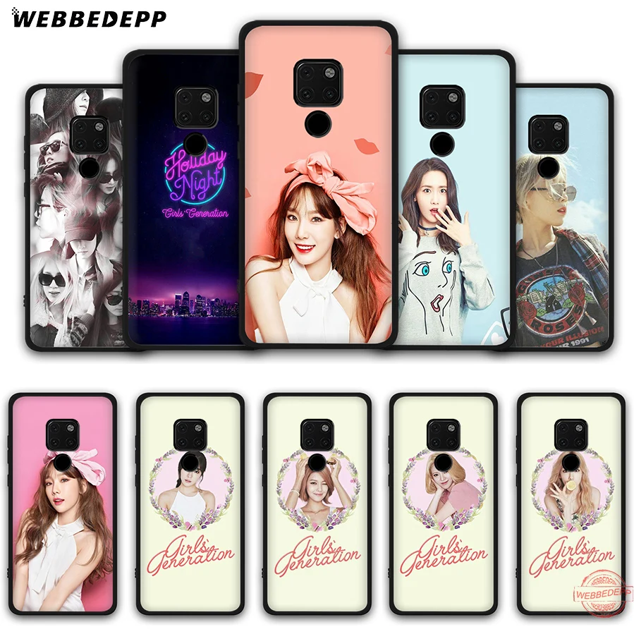 WEBBEDEPP Snsd Girls' Generation Taeyeon Soft Case for Huawei Mate 30 10 20 Pro Lite Nova 2i 3 3i 4 5i 2 Cases | Мобильные