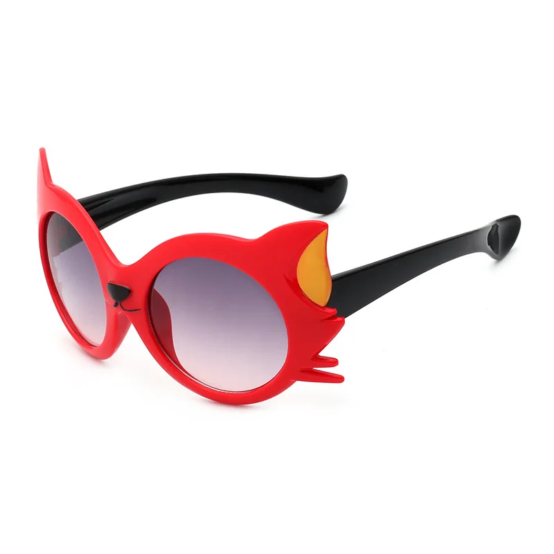 Новые для мальчиков и девочек 8 цветов Кот Anti UV400 очки одежда для малышей солнцезащитные очки