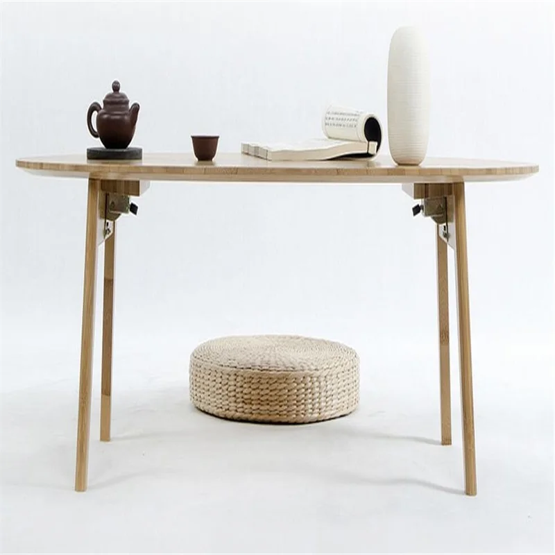Multipurpose Eco-friendly Bamboo tea table Side tables Folding Leisure Tatami Coffee Tables