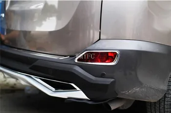 

Chrome Rear Foglight Fog Light Lamp Cover Reflector Garnish Kit For Toyota RAV4 2013 2014 2015 RAV 4 Styling Accessories