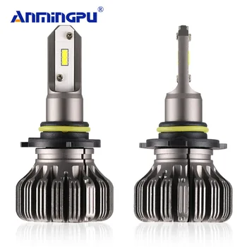 

ANMINGPU 2x Fanless LED 9005/HB3 9006/HB4 Headlight Bulbs H7 LED H4 Canbus 8000LM CSP H8 H9 H11 Led Headlamp Fog Light 6500K 12V