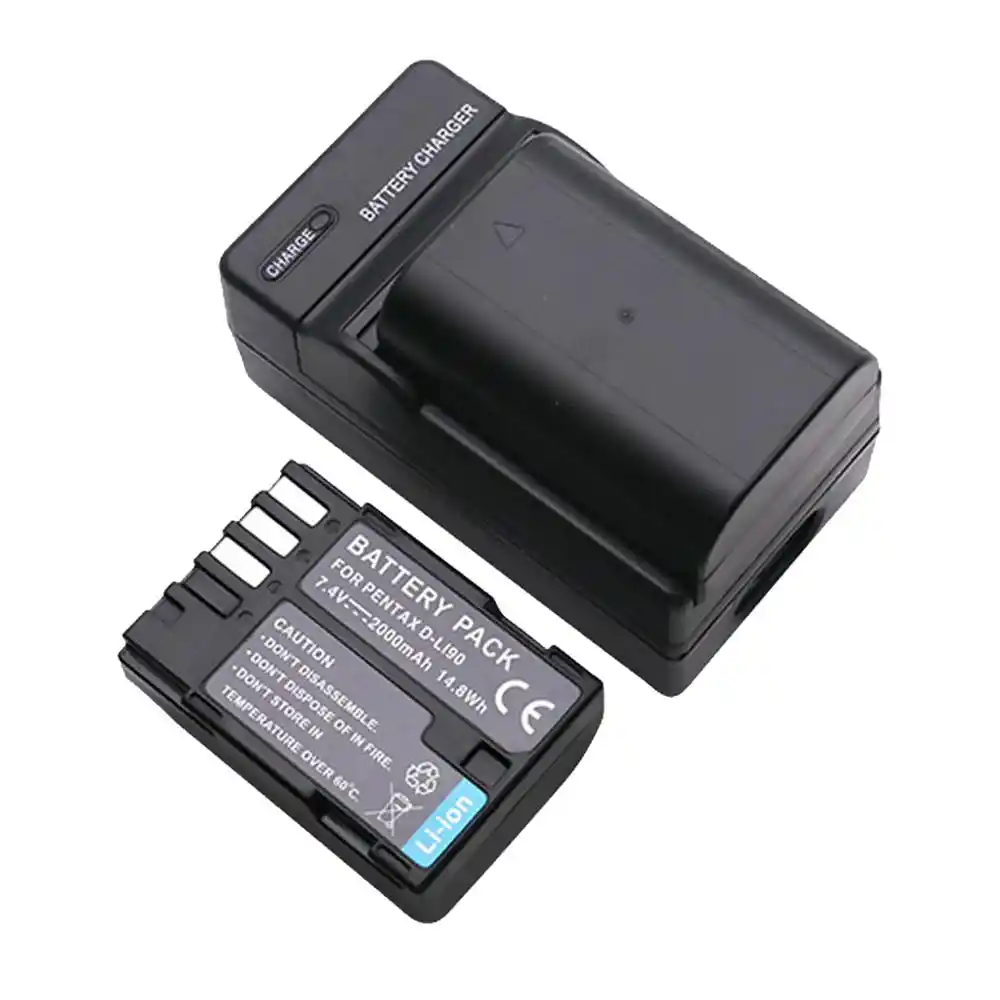DL190 D-L190 DLI90 D-LI90 DLl90 reemplazo de la batería para Pentax Cámara 1600mAh