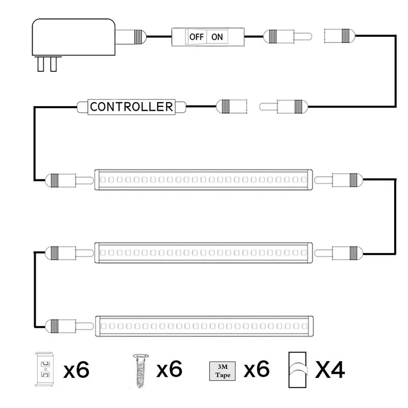 12V LED cabinet light bar02