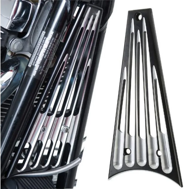 

New Motorcycle Black Billet Frame Grill For Harley Touring Street Glide FLHX FLHTK 09-13