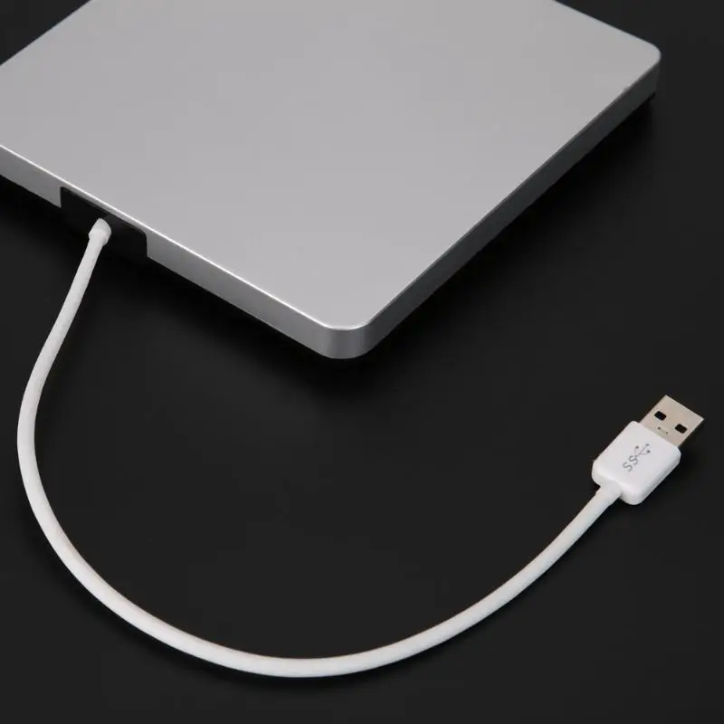 USB3.0 тонкий внешний CD DVD-RW DVD Писатель Привод для ПК Mac ноутбук