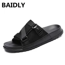 Baesty/мужские летние шлепанцы; пляжные массажные шлепанцы; пляжные мужские шлепанцы; zapatos hombre Babouche Homme Chinelo
