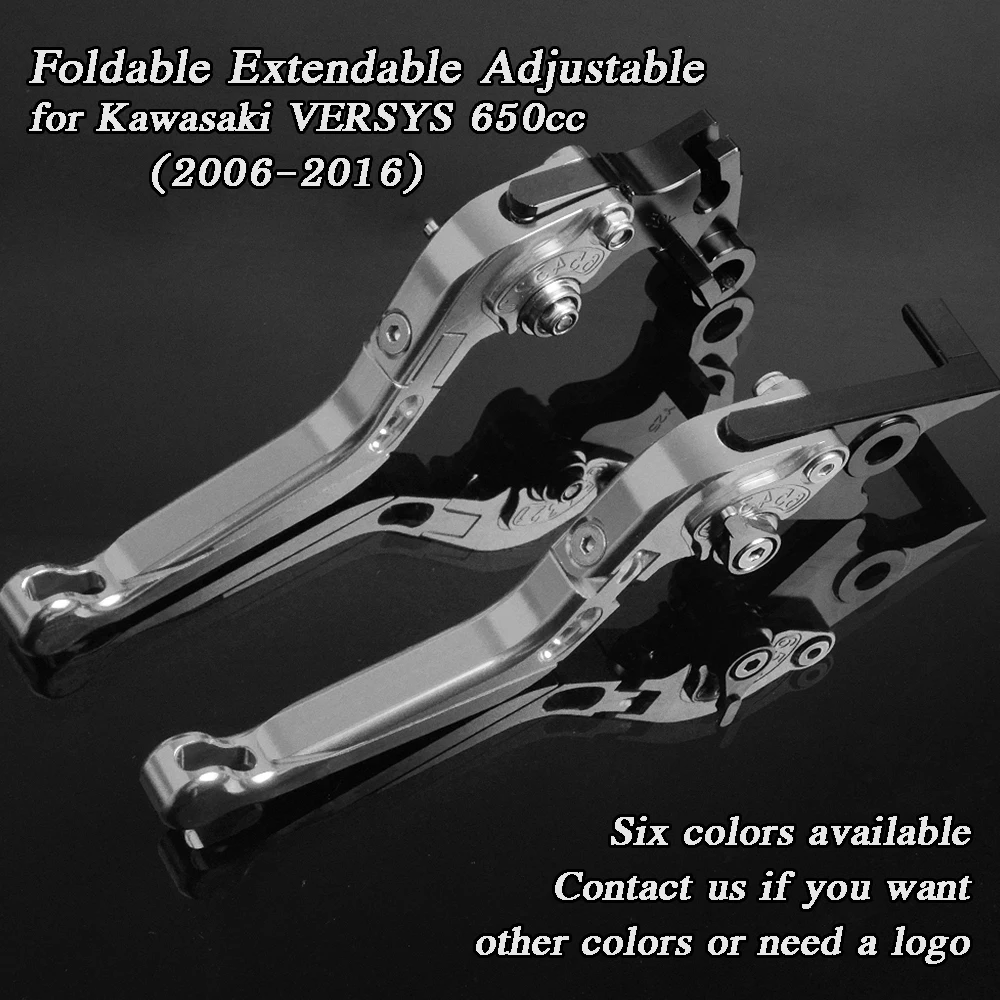 For Kawasaki VERSYS 650cc 2006-2016 Aluminum Motorbike Levers Motorcycle Brake Clutch Foldable Extendable Adjustable | Автомобили и