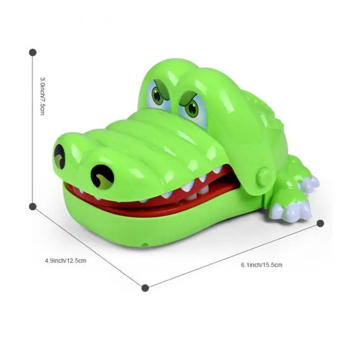 Бульдог крокодил, акула рот стоматолога укуса палец игра Забавный кляп игрушка для детей дети играть игрушки FJ88