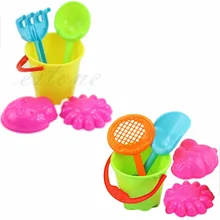 Крошечный пляжный песок инструменты игрушки ведро набор для малышей Детские уличные игрушки новинка