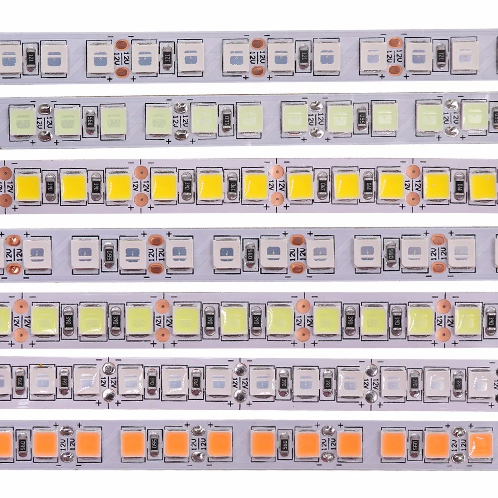 Новое поступление супер яркая 5054 Светодиодная лента DC 12 В гибкий светодиодный светильник 120 светодиодный/м 5 м/лот, SMD5054 обновление чипа SMD5050